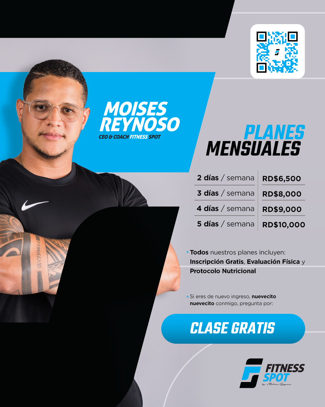 Moisés Reynoso — Fitness Spot